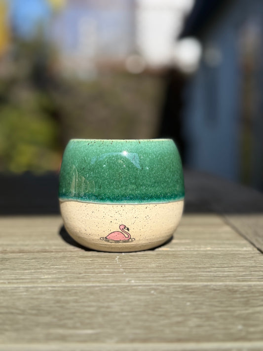 Flamingos by the Ocean Cup 🦩🌊