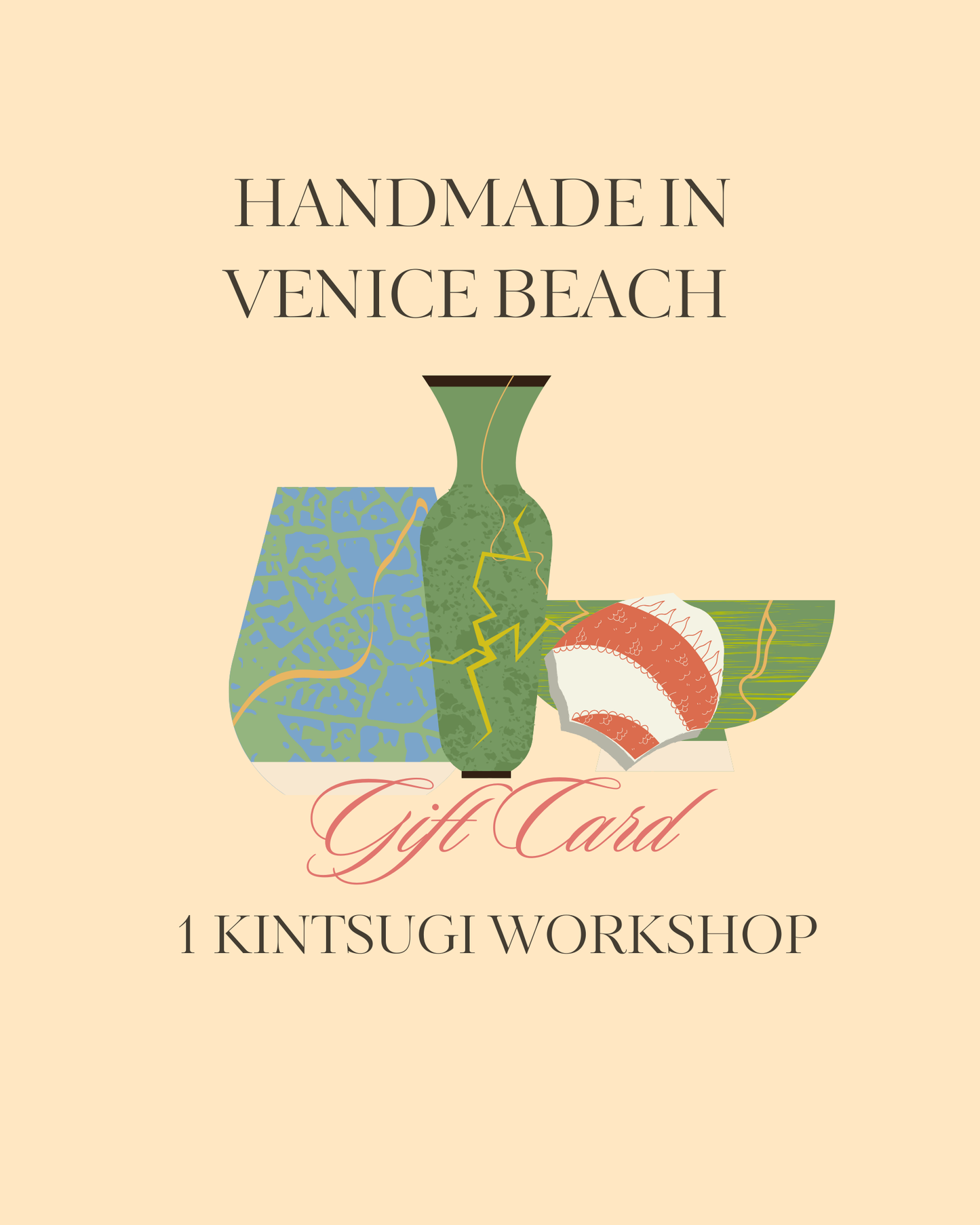 Handmade in Venice Beach Workshop Gift Card
