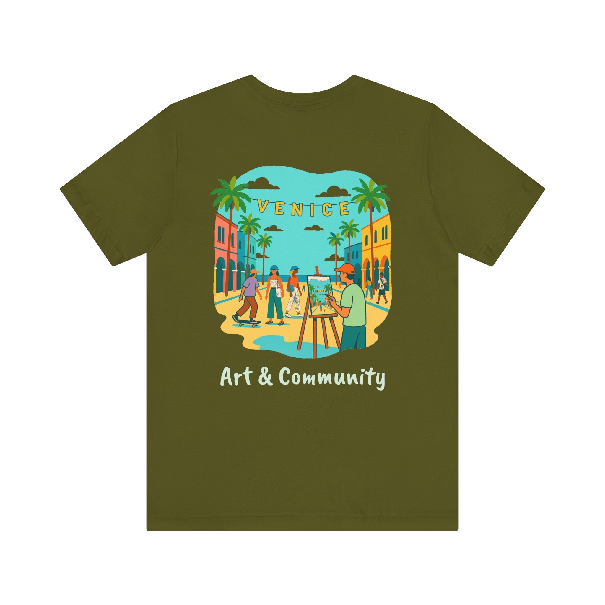 Art & Community Venice Beach T-shirt – Handmade in Venice Beach