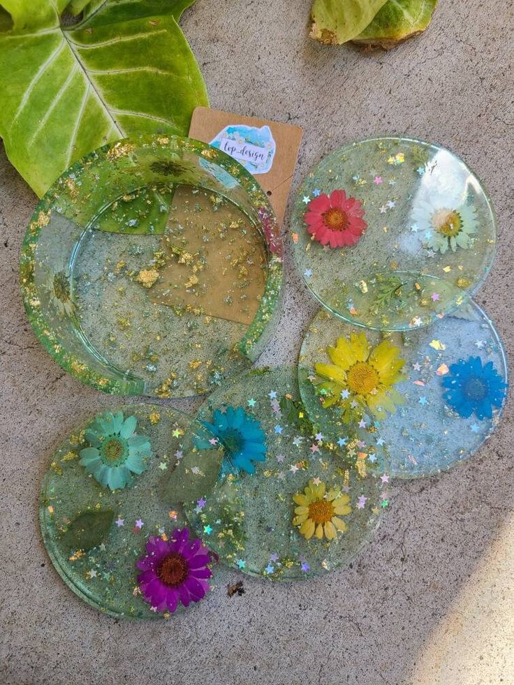 October 29 | 🌸🍁 Fall Floral Resin Coasters @ Zinqué Venice