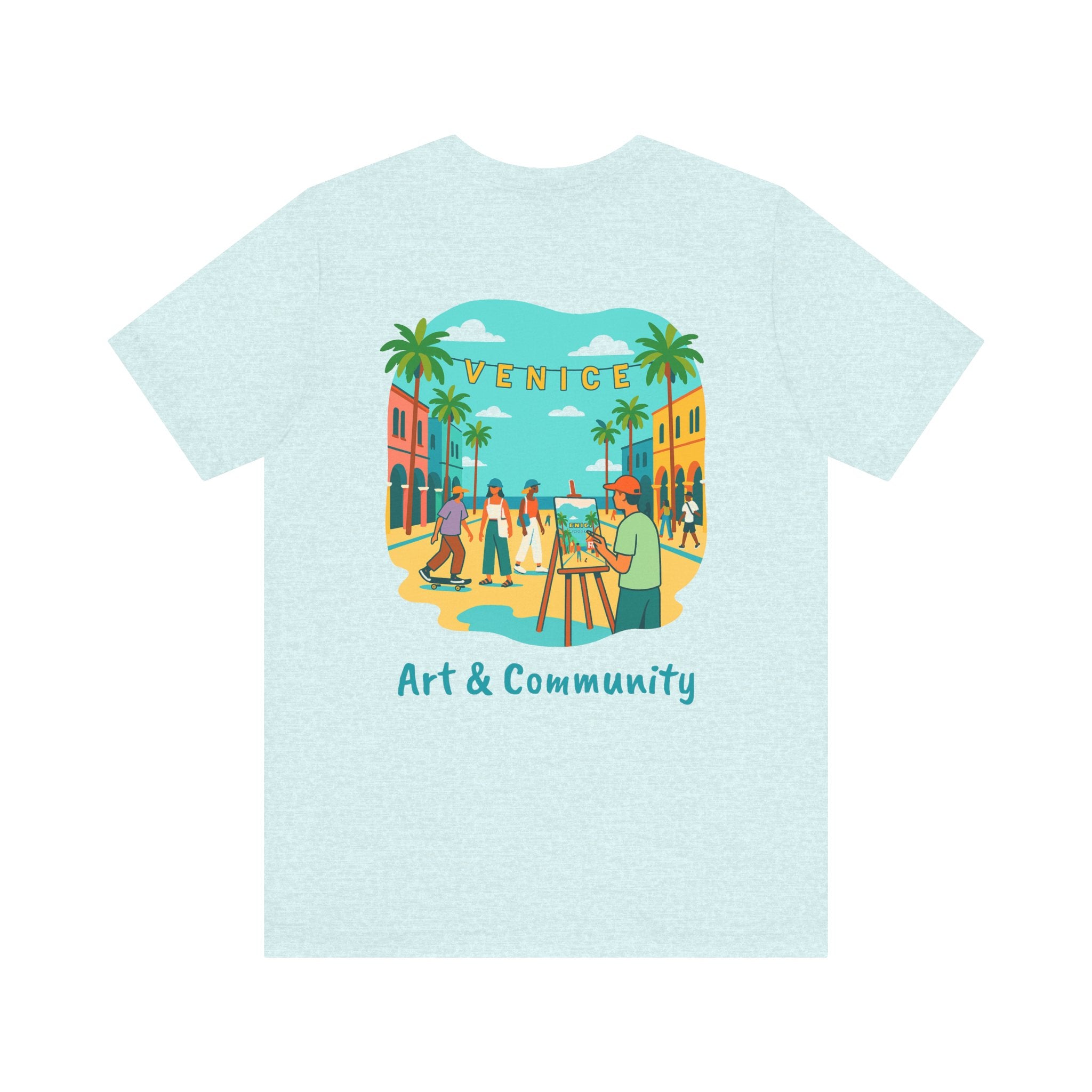 Art & Community Venice Beach T-shirt – Handmade in Venice Beach