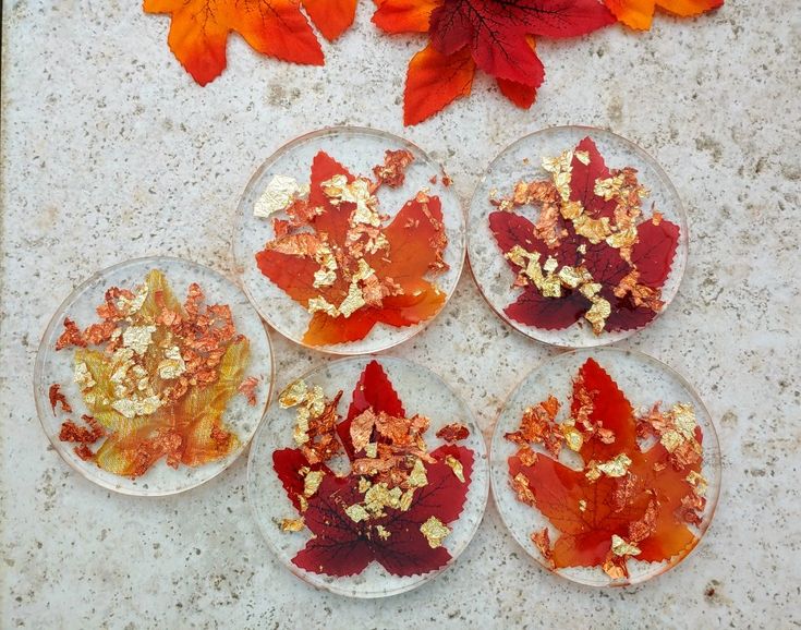 October 29 | 🌸🍁 Fall Floral Resin Coasters @ Zinqué Venice