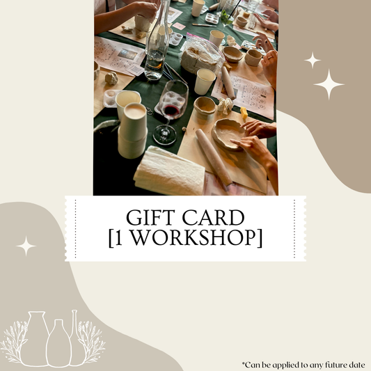 Handmade in Venice Beach Pottery Workshop Gift Card