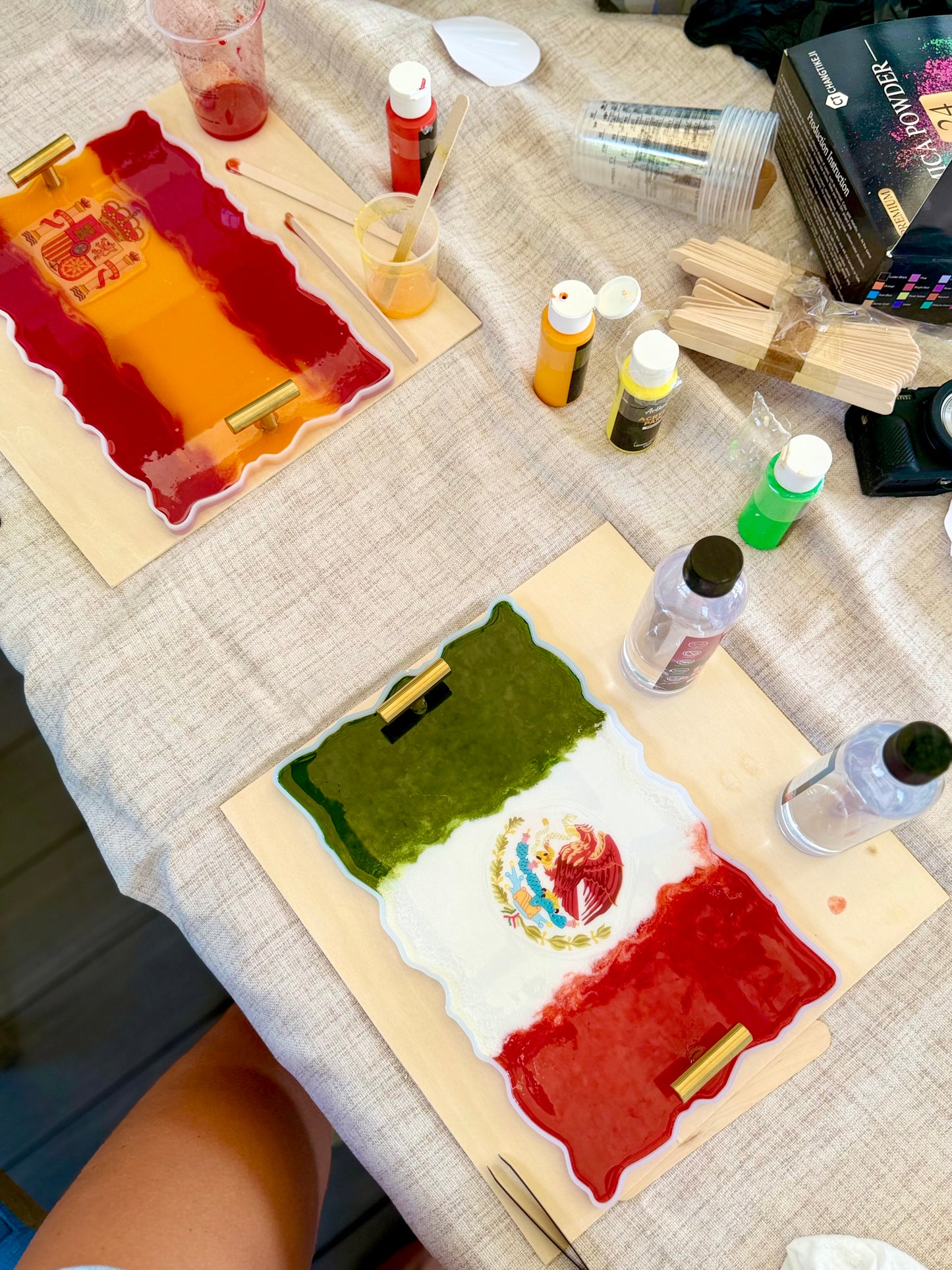 Custom Resin Tray - Countries