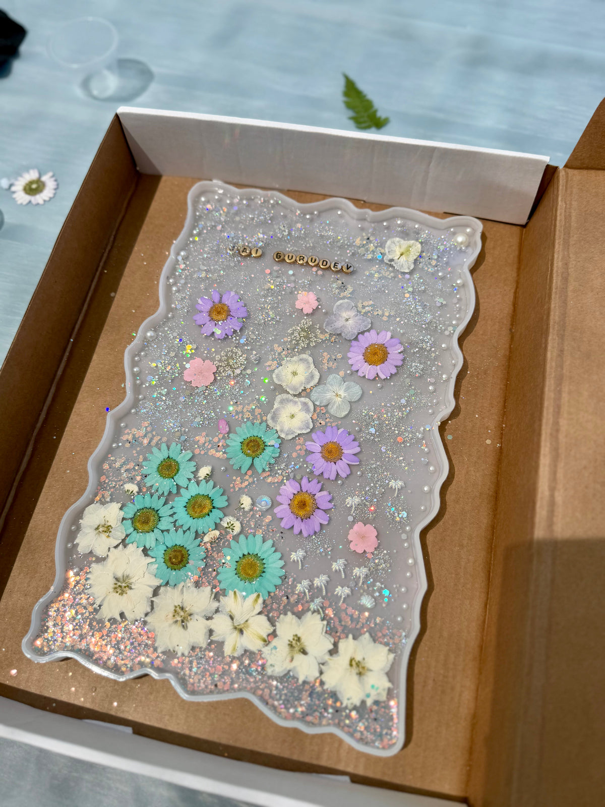 DIY Resin Kit flat lay