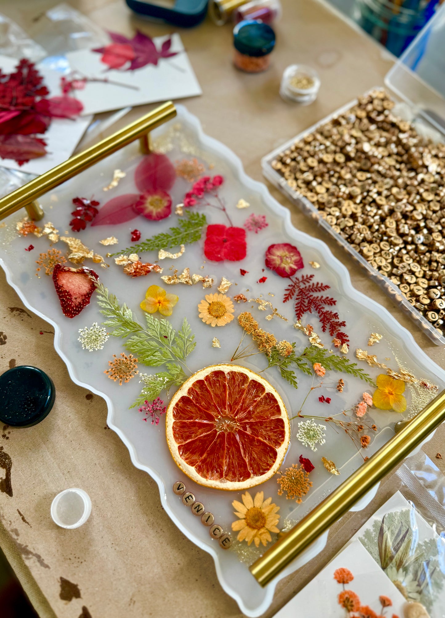 October 12 | 🌸🍁 Floral Tray Workshop @ GreenLeaf Venice