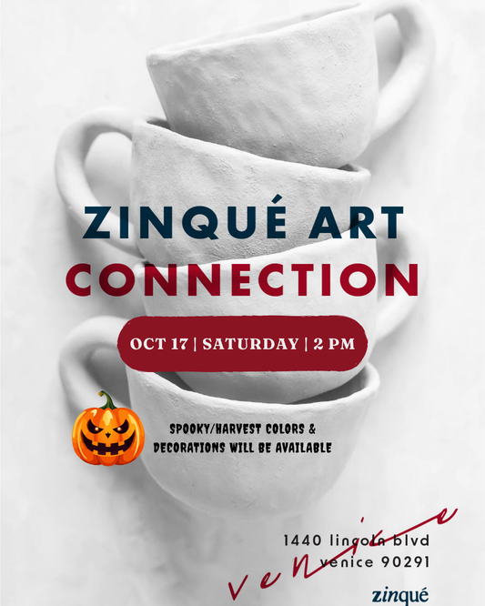 October 17 |Ceramics Workshop [Open Play] @ Zinqué Venice