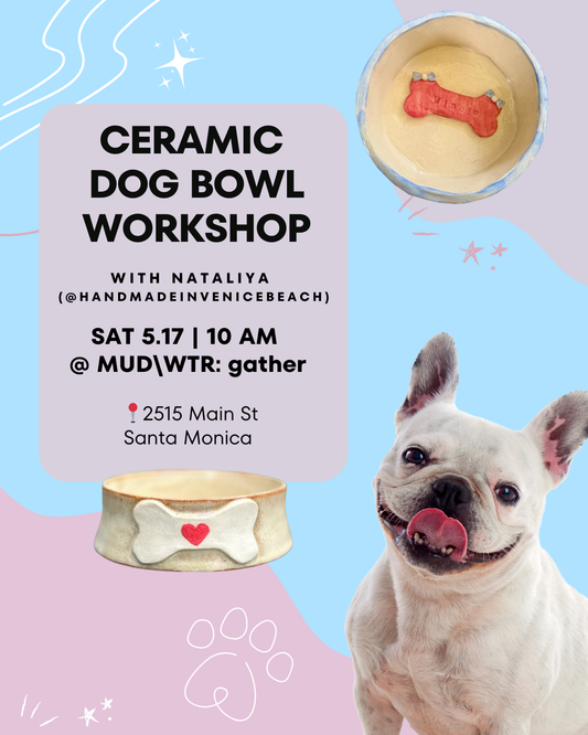 May 17 | Dog Bowls 🐶🐾 @ MUD\WTR