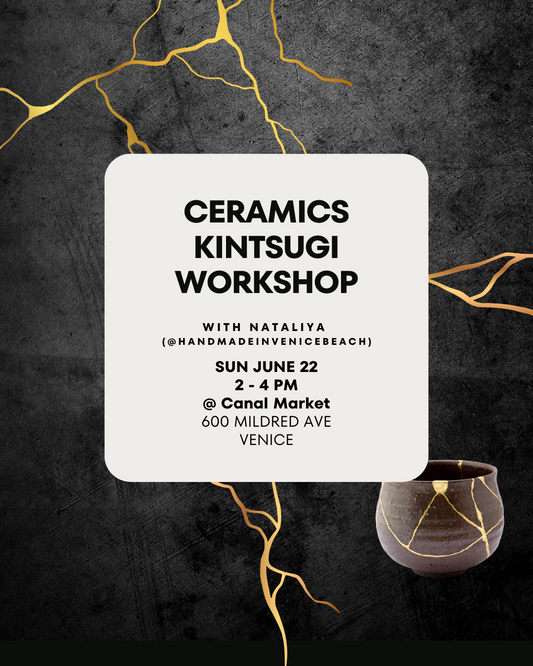 June 22 | Modern Kintsugi Ceramics Workshop @ Canal Market Venice