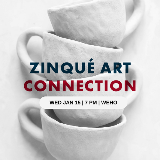 January 15 | Ceramics Workshop @ Zinqué WeHo