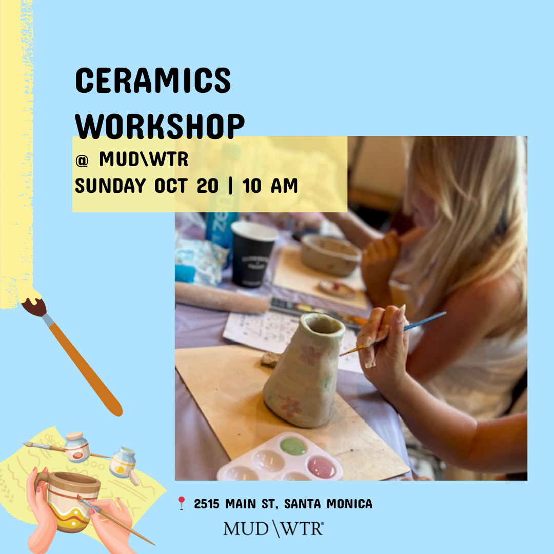 Ceramics Workshop @ MUD\WTR :gather | October 20