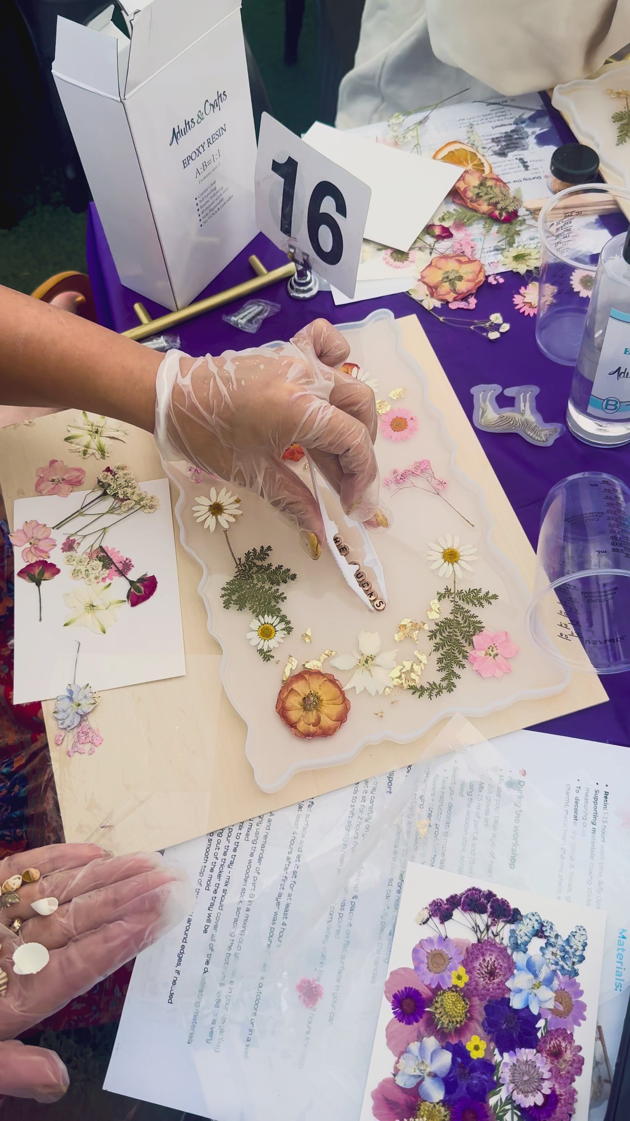 June 28 | 🌸 Floral Tray Workshop @ Alana's Coffee – Handmade in