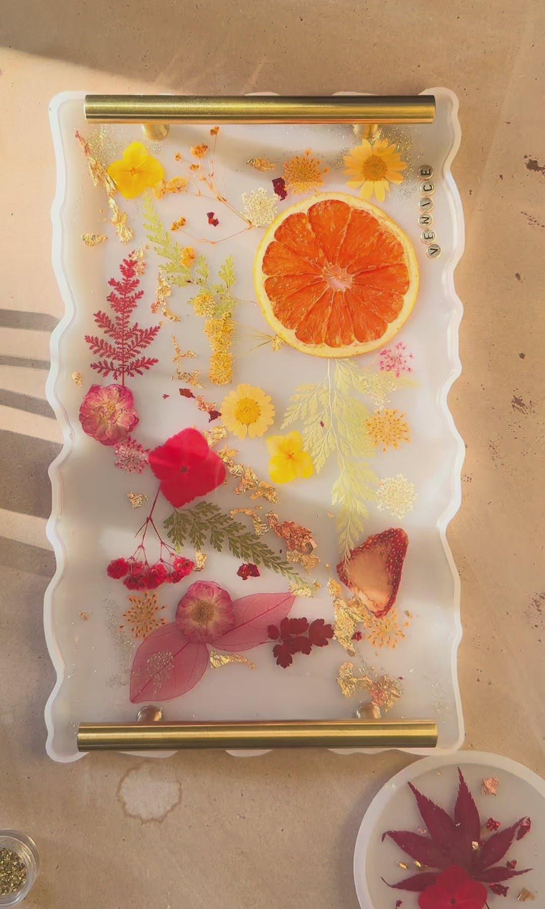 サンフラワーページ May 24 | 🌸 Floral Tray Workshop @ Alana's Coffee – Handmade in